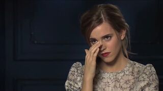 EMMA WATSON geta upset and stops the interview