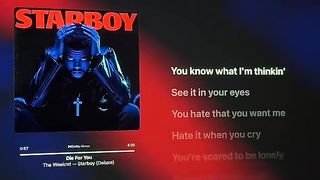 DIE FOR YOU - THE WEEKEND