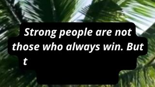 Strong person