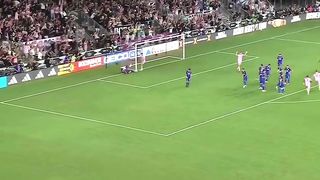 The Heavenly God descended to earth! Messi! Deadly goal!
