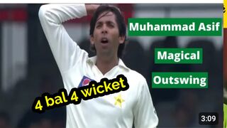 Muhammad asif magical outswing boling