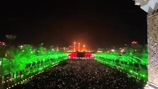 Changing of lights in Bain-ul-Harmain