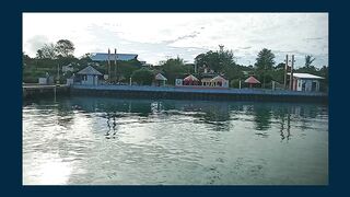 fish loading and unloading activities in Tual Maluku Indonesia