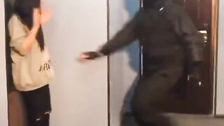 My home thif entry and my reaction is very dangerous