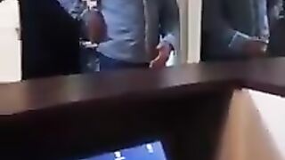 man and his reflection (write, what would you call this video?)