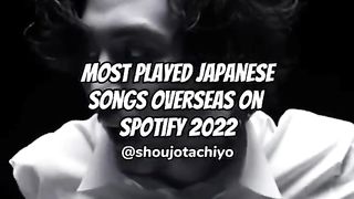 Most played songs on Spotify 2022