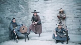 The swordsman looked down upon an 8 year old child. He didn't expect that he was top kungfu master.