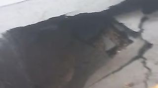 Rain affects in Pakistan.