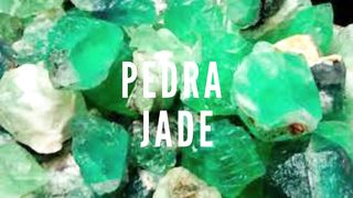 Pedras, cristais, conhecimento, cristal de Jade