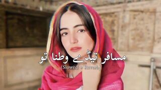 #Song#Musafir_Tede_Watna_Tun_____Saraiki_Lofi_song____slowed_and_reverb(720p).
