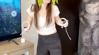 This VR game becomes a prank!