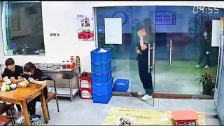 Funny surveillance video 2