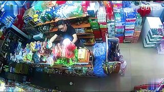 Funny surveillance video 6