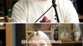 mick tries to tell dad jokes