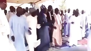 Allah protected the Imam during the prayer