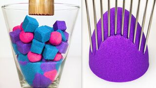 Very Relaxing ASMR 242 Satisfying Kinetic Sand