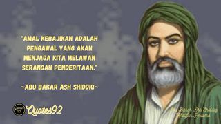 Kata kata mutiara Abu Bakar Ash Siddiq