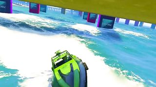 Epic GTA V Stunts Racing on Aircraft, Supercars, Boats & More #viralvideo #gta5 #viral #gtav #2