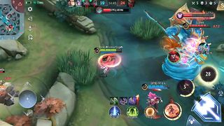 Maniac moment gameplay Hero Hanabi Marksman Hero Mobile Legends Bang Bang ⁉️