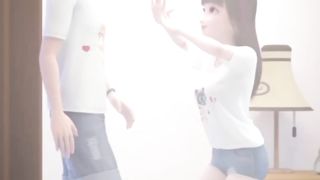 Cute couples --_Leer and gouguo ❤--__reels _animation _anime _love __cute _ed _status _sad _song