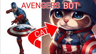 Cat but Sper Hero...