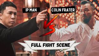 Ip Man vs karate master Donnie Yen vs Chris Collins Ip Man 4 The Finale