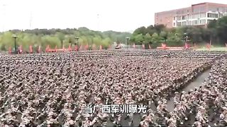 中国学生军训