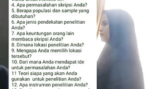 Kisi-kisi pertanyaan seminar proposal