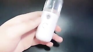 Face humidifier facial streamer