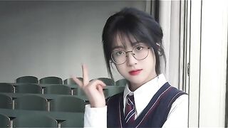 Chinese Schoolgirl: Beauty and Brilliance through Glasses 2
