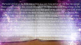 Fulfilled prophecies about the Lord Jesus Christ