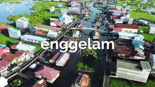 Kehidupan Masyarakat Desa Tanpa Daratan di Pedalaman Kalimantan Timur