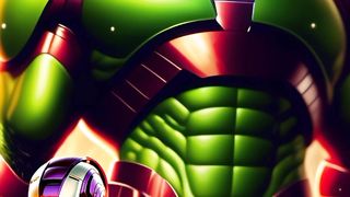 Super hero - Superheroes fusion to hulk