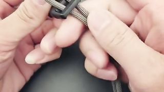Kerajinan gelang dari tali sepatu
