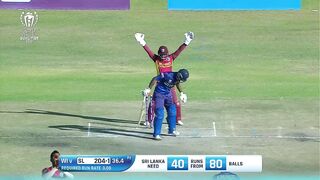 Dimuth Karunaratne - Wicket - Sri Lanka vs West Indies