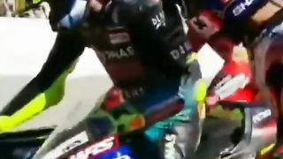 Valentino Rossi last race