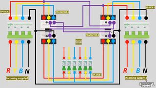 Two power interlocking systems