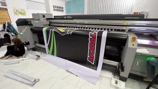 PROSES CETAK BANNER/MMT