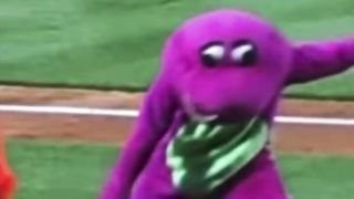 Barney break dance #fyp #viral #memes #shorts