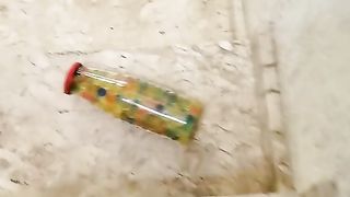 BOTTLE ON STAIR #2