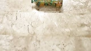 BOTTLE ON STAIR #4