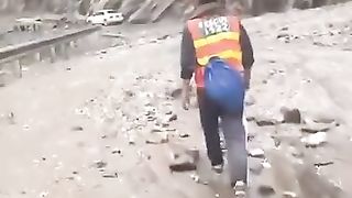 Pls follow, land sliding