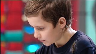 11-year-old artist Vadim Tulchevsky