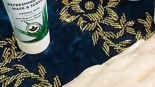 Love nature mask and scrub