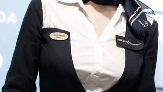 4K AI LOOKBOOK] Cosplay Airline Stewardess ai art 05