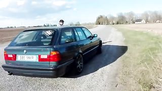 BMW E34 525TDS  BIG TURBO!!!