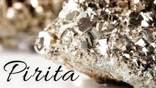 Pedras, cristais, conhecimento, Pirita
