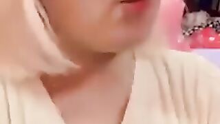 beautiful girl in live  face