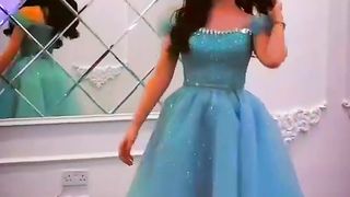 Beautiful blue dress