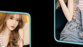 Beautiful Asian Girls | trending tiktok songs #asiangirl #aylatifany #shorts 21